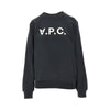 cotton sweatshirt with logo print
