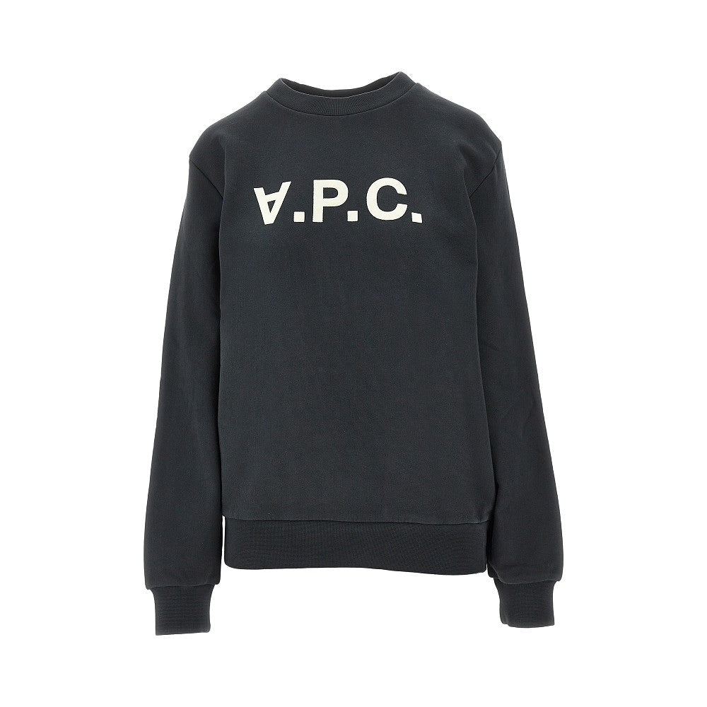 A.P.C. XS cotton sweatshirt with logo print
