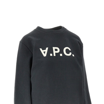 A.P.C. XS cotton sweatshirt with logo print