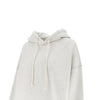 strass-embellished cropped hoodie