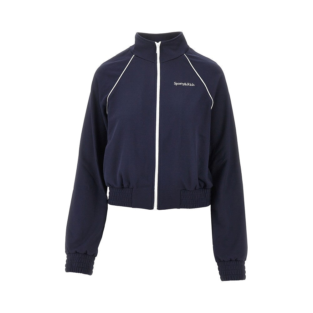 SPORTY AND RICH S serif logo track jacket