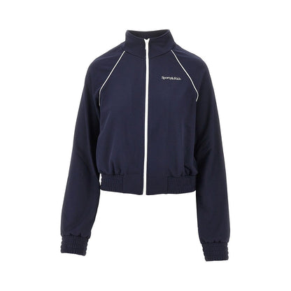 SPORTY AND RICH S serif logo track jacket