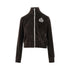 SPORTY AND RICH S crown tennis elio velour track jacket