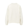 calligraphic logo print sweatshirt