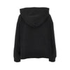 hoodie with raw-cut hem