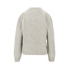 calligraphic print sweater