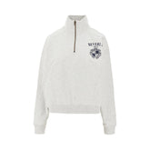 SPORTY AND RICH S bh crest half-zip sweatshirt