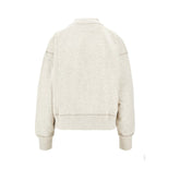 ISABEL MARANT ETOILE 34 moby sweatshirt with flocked logo