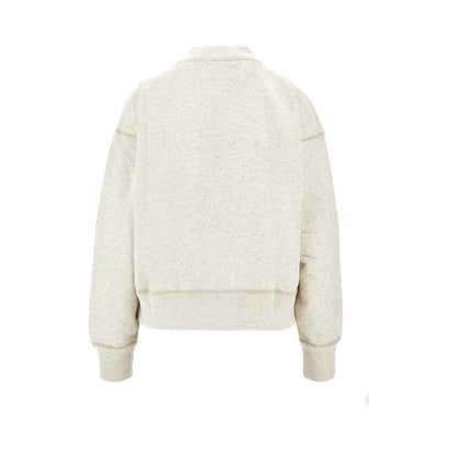 ISABEL MARANT ETOILE 34 moby sweatshirt with flocked logo