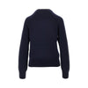 terry-stitch logo wool sweater