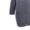 alpaca-blend long cardigan