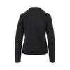 ottoman knit crewneck cardigan