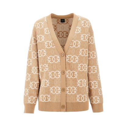 PINKO XS jacquard viscose-blend cardigan