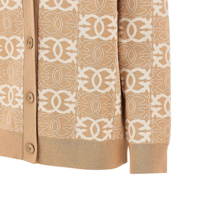 PINKO XS jacquard viscose-blend cardigan