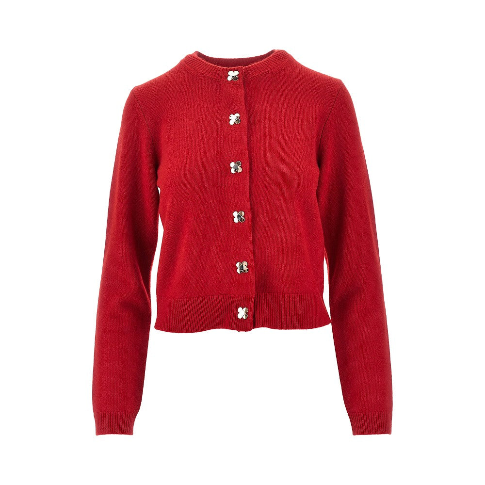 TORY BURCH S cashmere cardigan with floral buttons