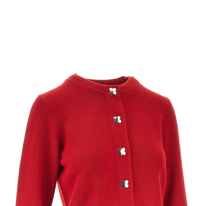 TORY BURCH S cashmere cardigan with floral buttons
