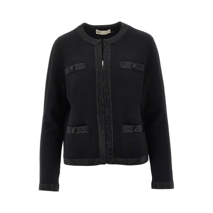 TORY BURCH M kendra wool-blend knitted cardigan