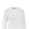 t monogram pointelle knit cardigan