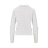 t monogram pointelle knit cardigan