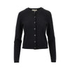 t monogram pointelle knit cardigan