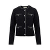kendra cardigan with scalloped edges