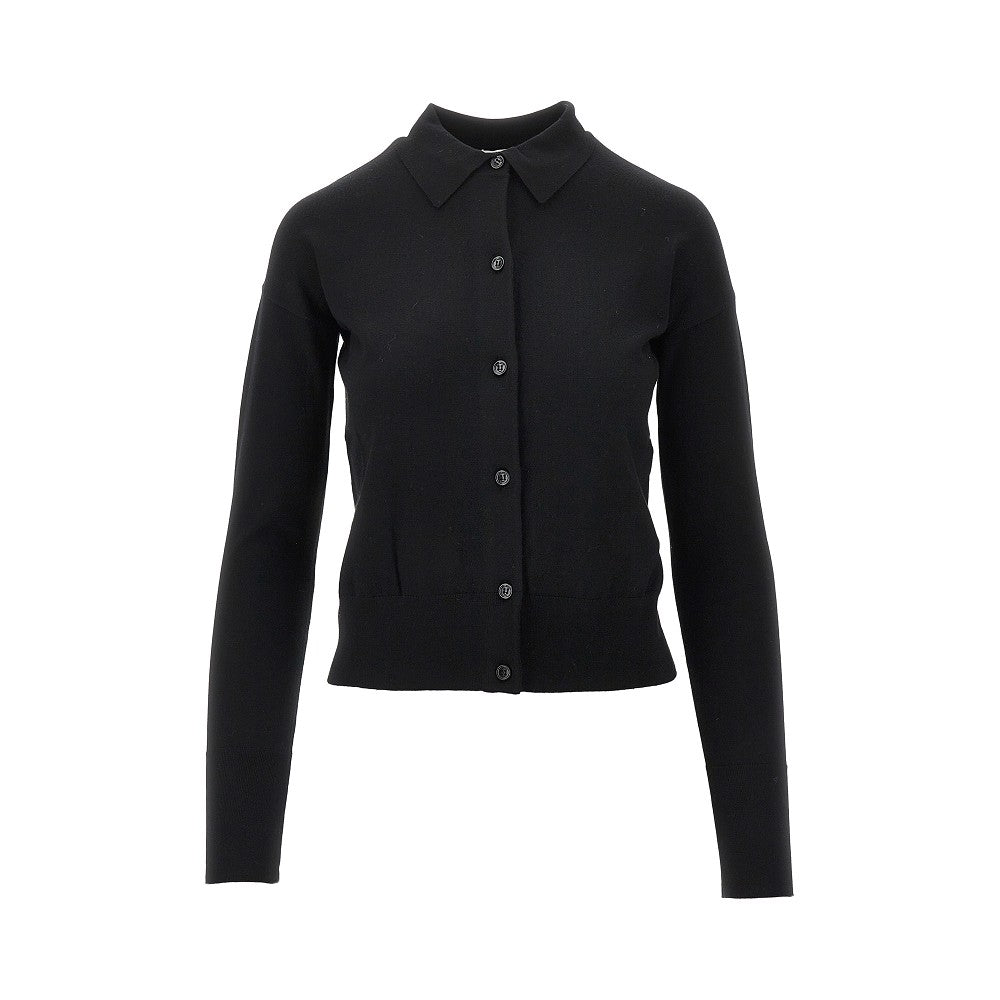MAX MARA S wool-blend cardigan with collar