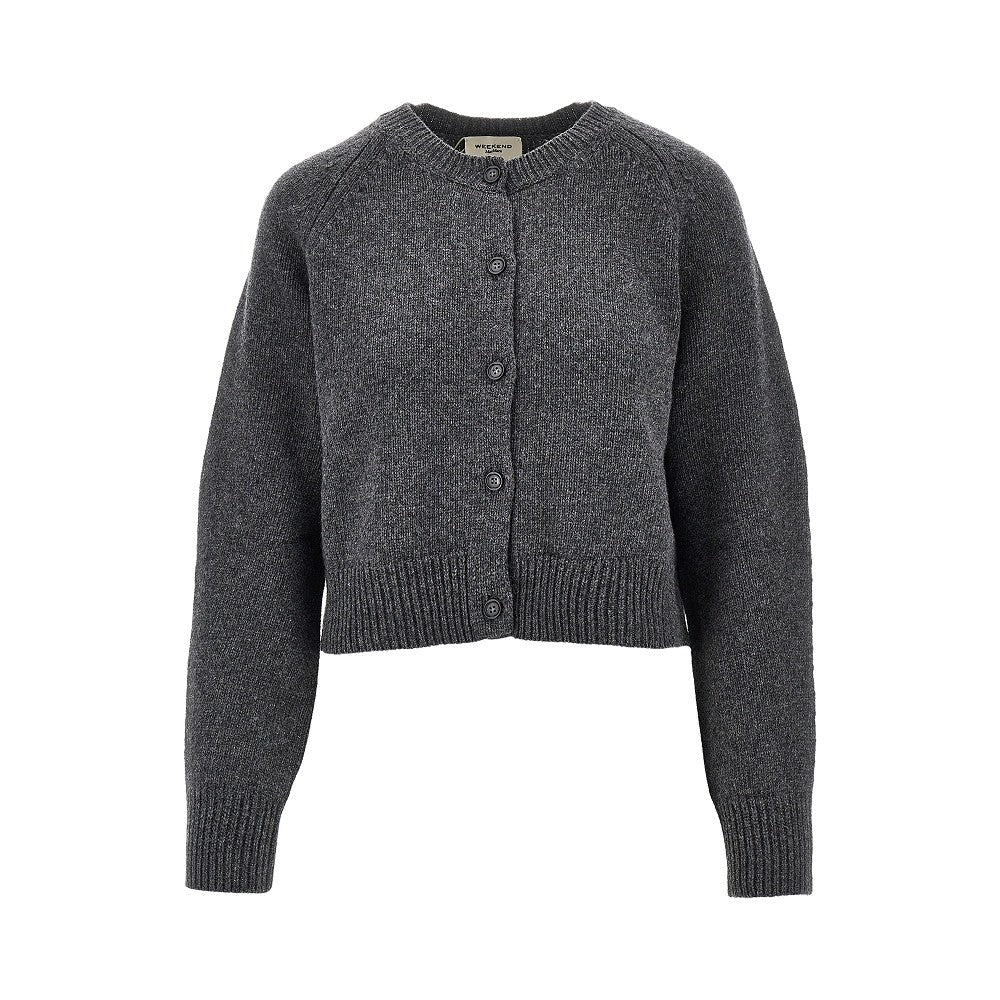 MAX MARA WEEKEND XS wool short cardigan