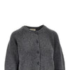 wool short cardigan