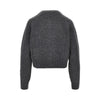 wool short cardigan