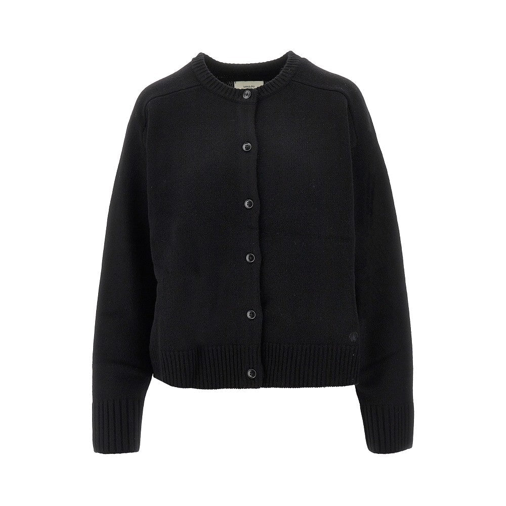 LOULOU DE SAISON L aidar wool and cashmere cardigan
