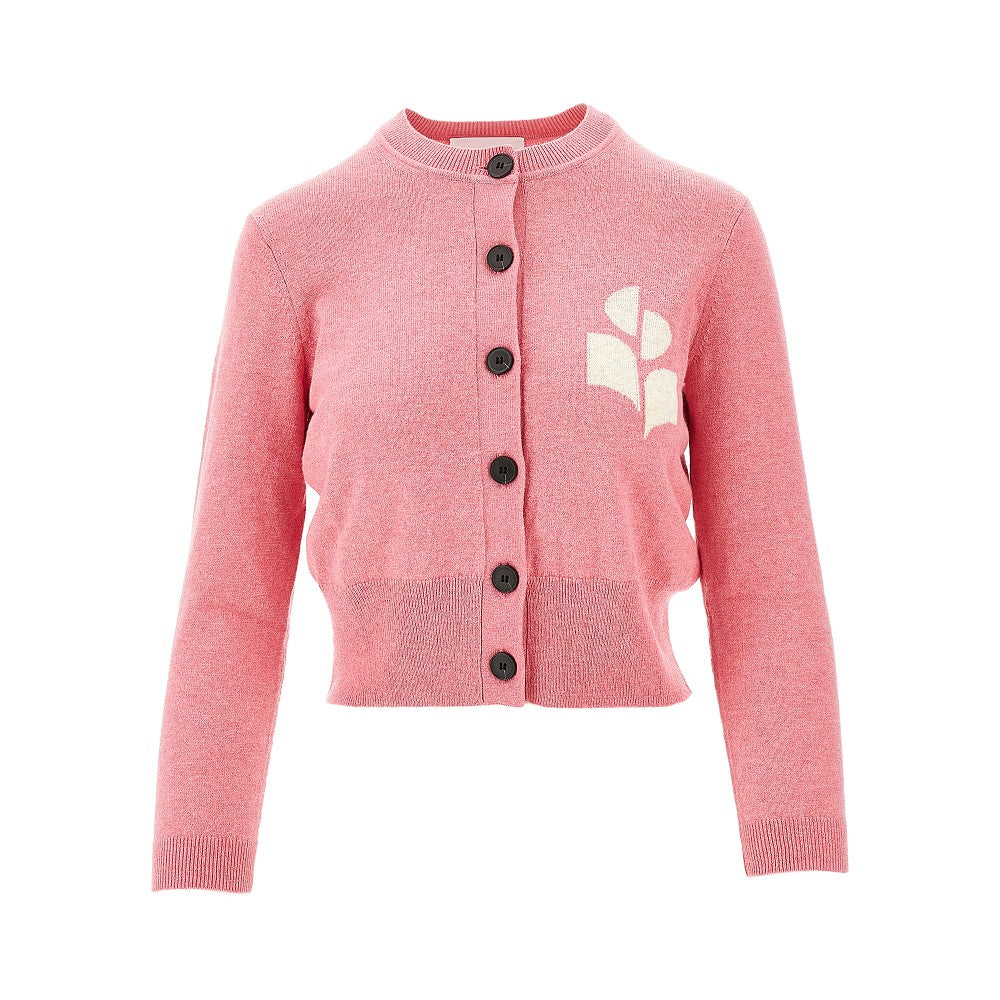 ISABEL MARANT ETOILE 36 newton cotton and wool cardigan