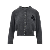 ISABEL MARANT ETOILE 36 lona cotton and wool cardigan