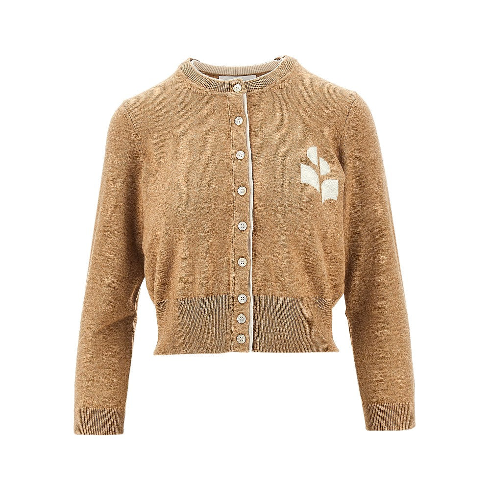 ISABEL MARANT ETOILE 38 lona cotton and wool cardigan