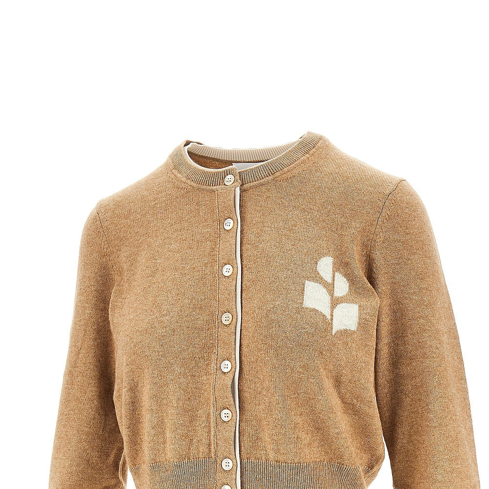 ISABEL MARANT ETOILE 38 lona cotton and wool cardigan