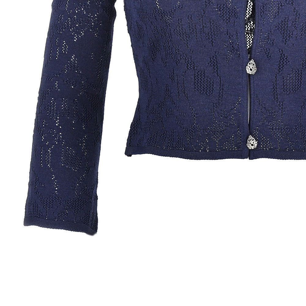 esibizionista capsule jacquard knit cardigan