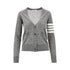 THOM BROWNE 36 4 bar wool cardigan