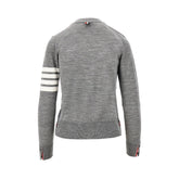 THOM BROWNE 36 4 bar wool cardigan