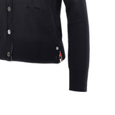 THOM BROWNE 36 4 bar wool cardigan