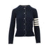 THOM BROWNE 36 lunar new year intarsia wool cardigan