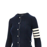 THOM BROWNE 36 lunar new year intarsia wool cardigan