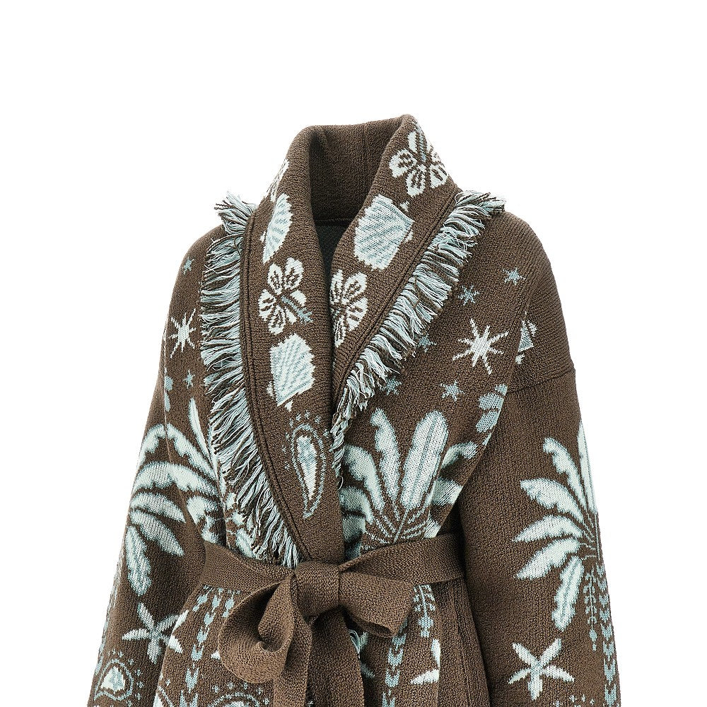 ALANUI S echoes of the island wool blend cardigan