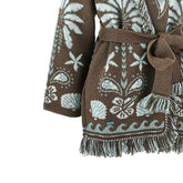 ALANUI S echoes of the island wool blend cardigan