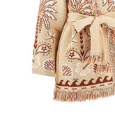 ALANUI XS echoes of the island wool blend cardigan