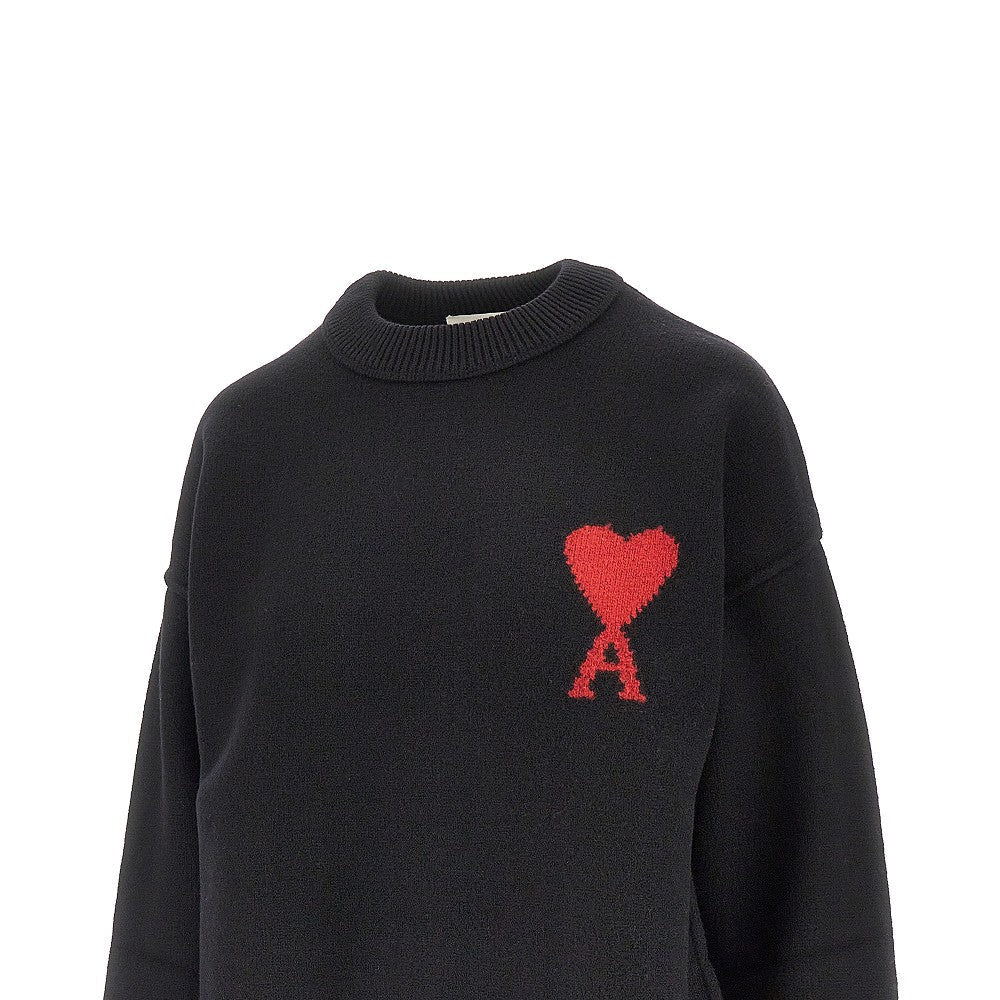 AMI L ami de coeur crewneck sweater