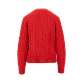 BALLY 40 merino wool cable knit cardigan