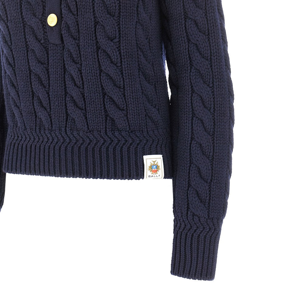 BALLY 42 wool cable knit sweater