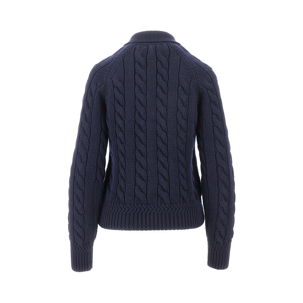 BALLY 42 wool cable knit sweater