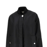 SPORTMAX 44 padded nylon oversized bomber jacket