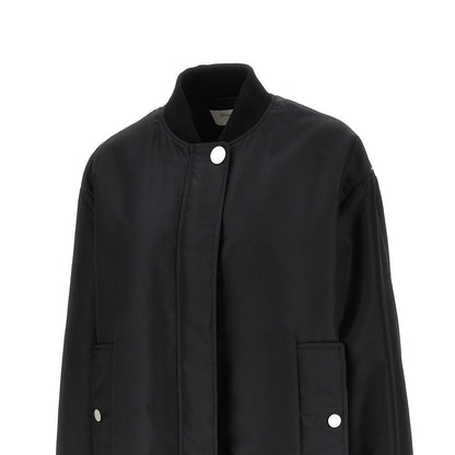 SPORTMAX 44 padded nylon oversized bomber jacket