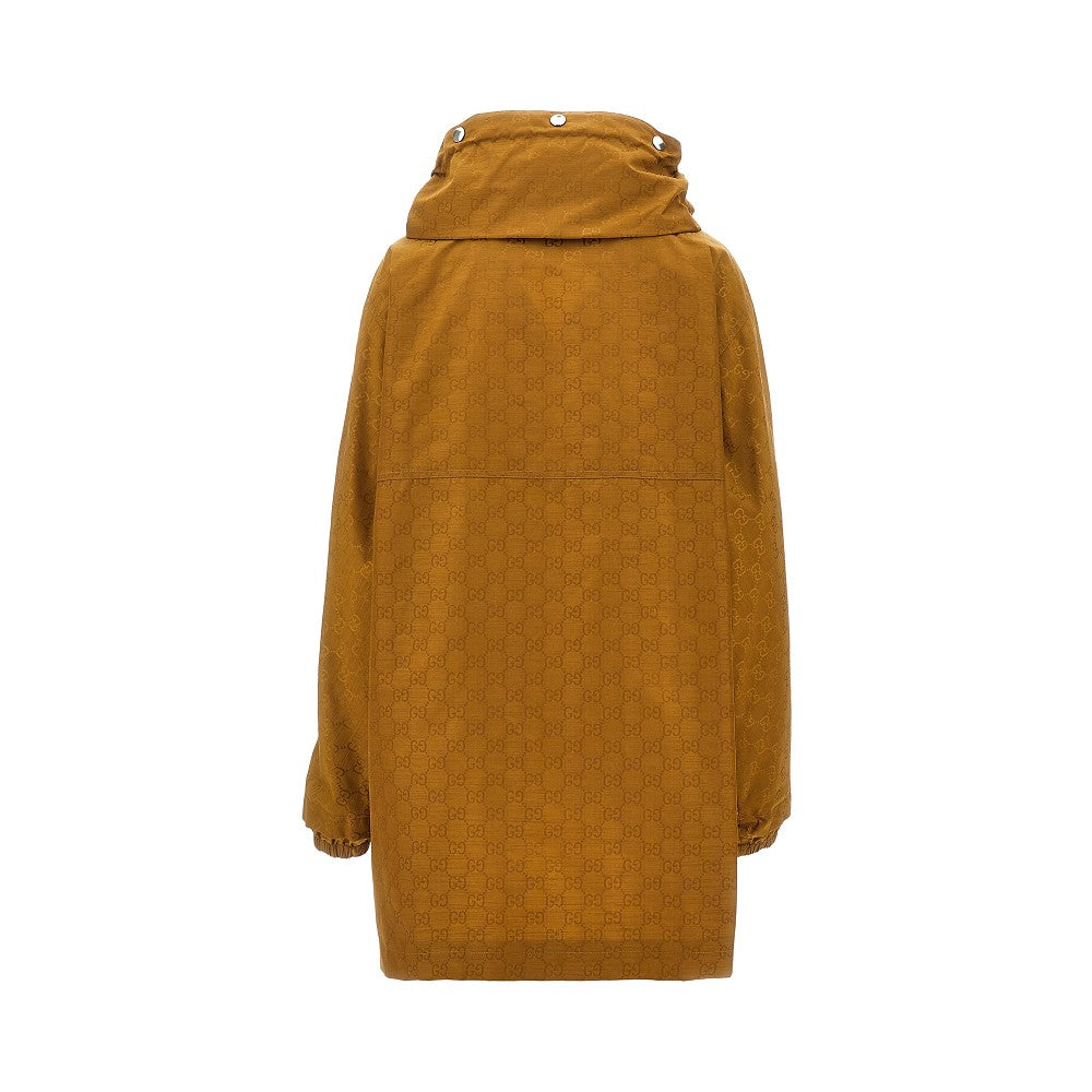 gg nylon oversized parka coat